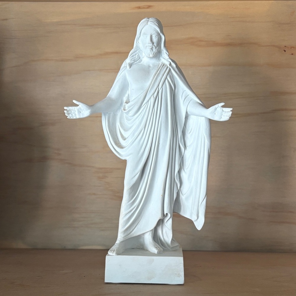 White Religious Statue